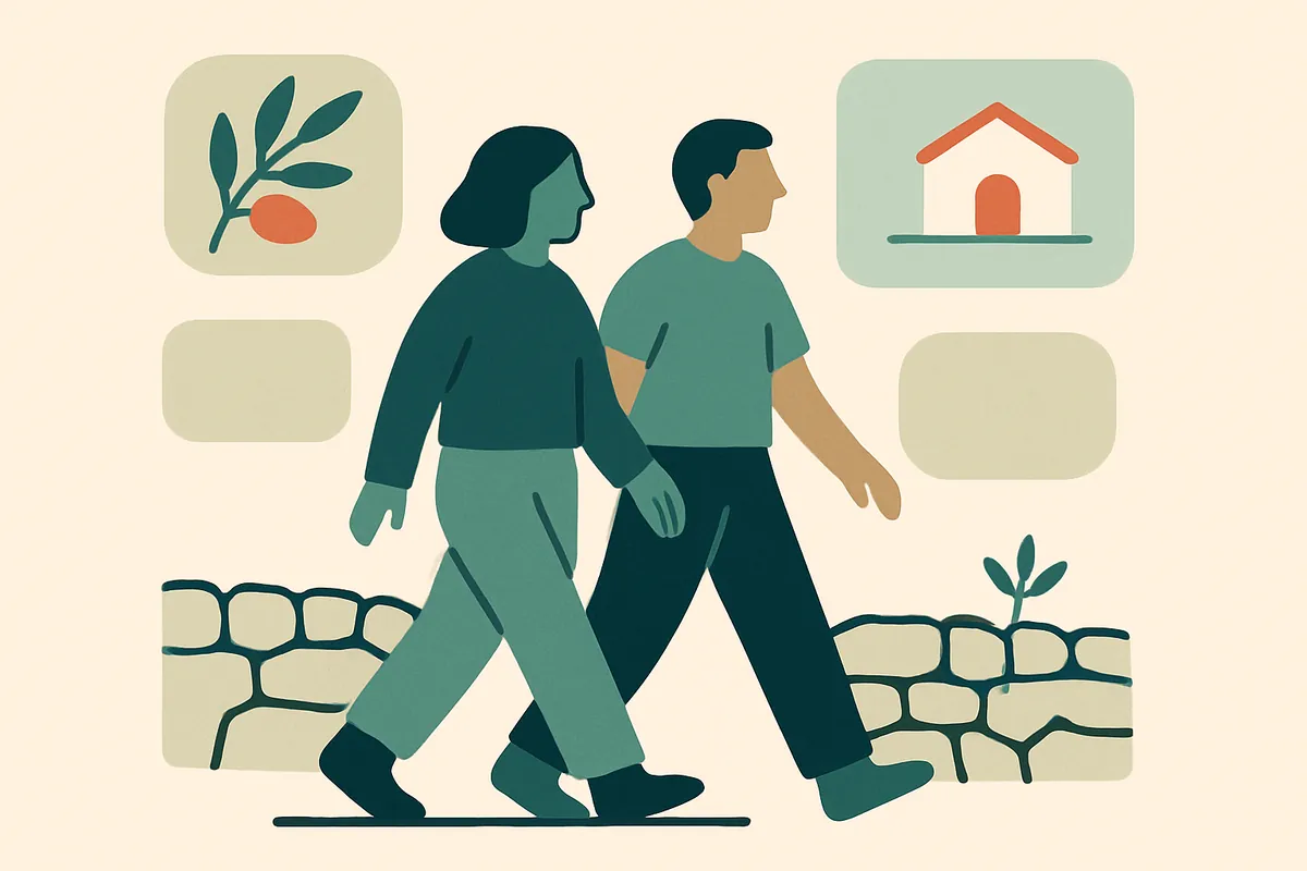 Illustration accompanying the article on ADHD vs Narcissism in Relationships