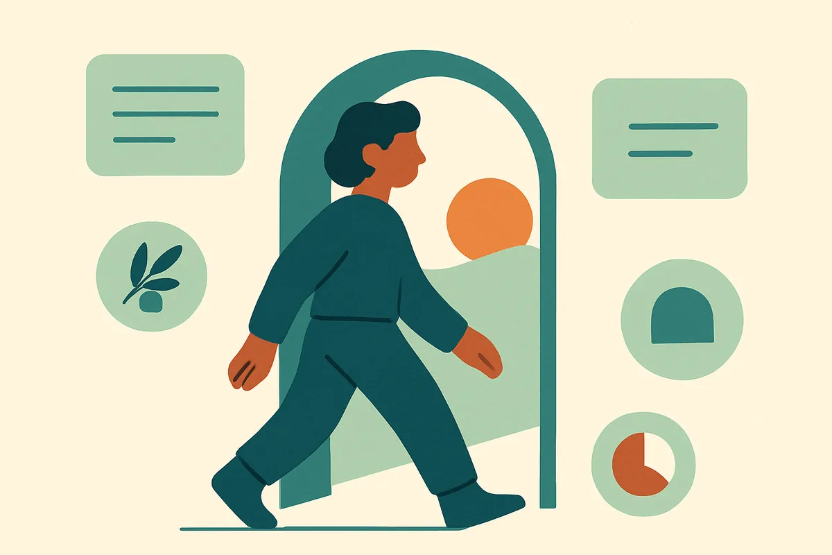 Illustration accompanying the article on EMDR Therapy for Trauma: What to Expect