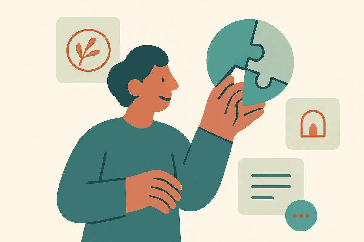 Illustration accompanying the article on How to Help A Loved One Struggling with Addiction