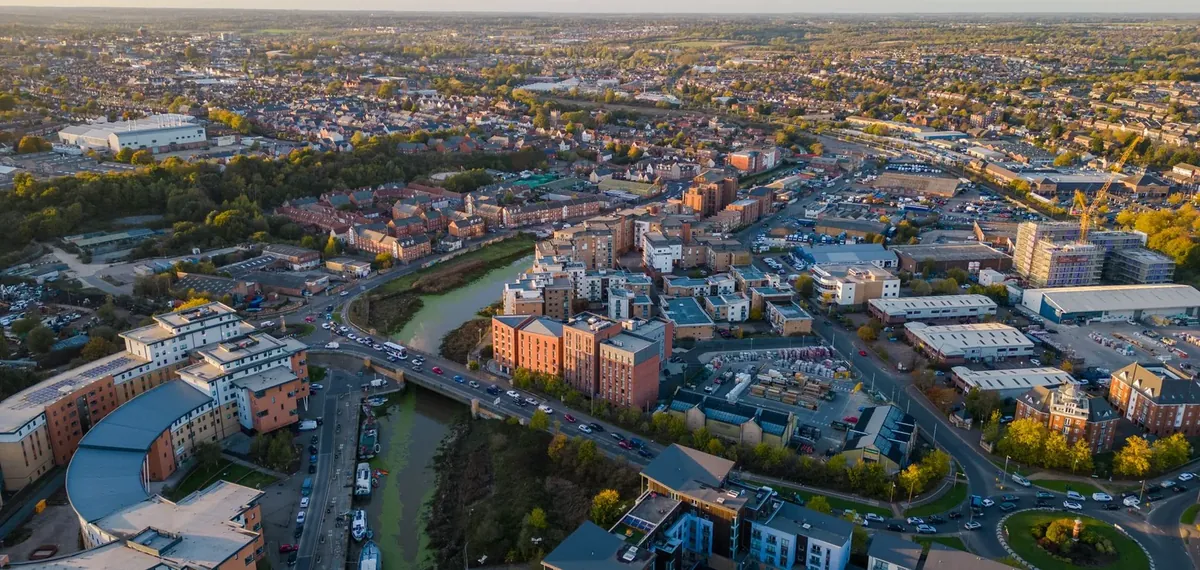 Colchester town centre, Essex.