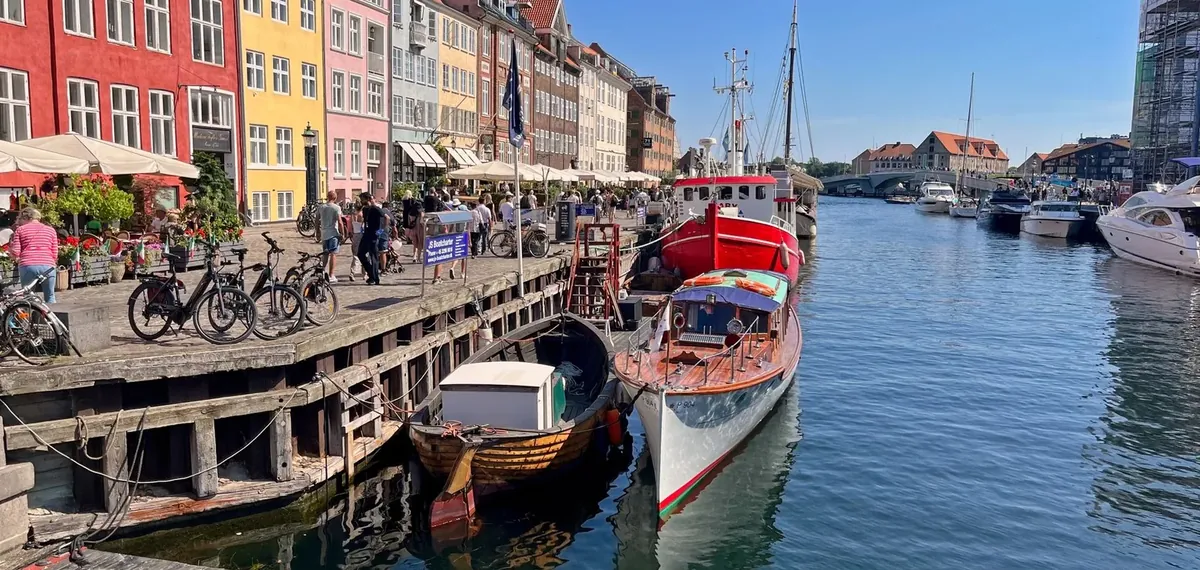 Copenhagen waterfront, Denmark.
