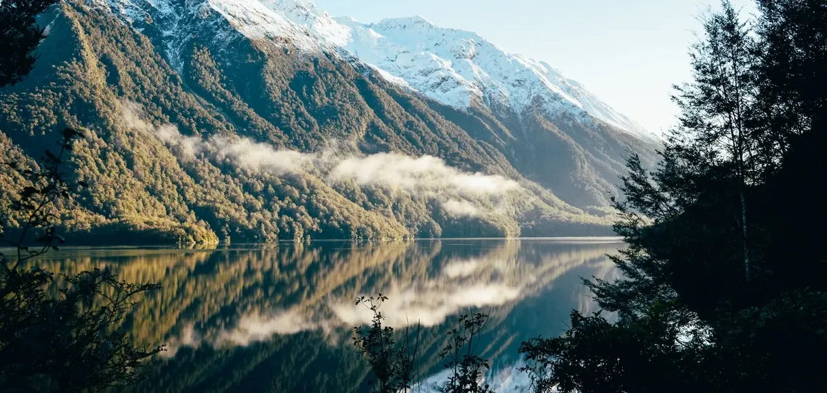 A view of New Zealand.