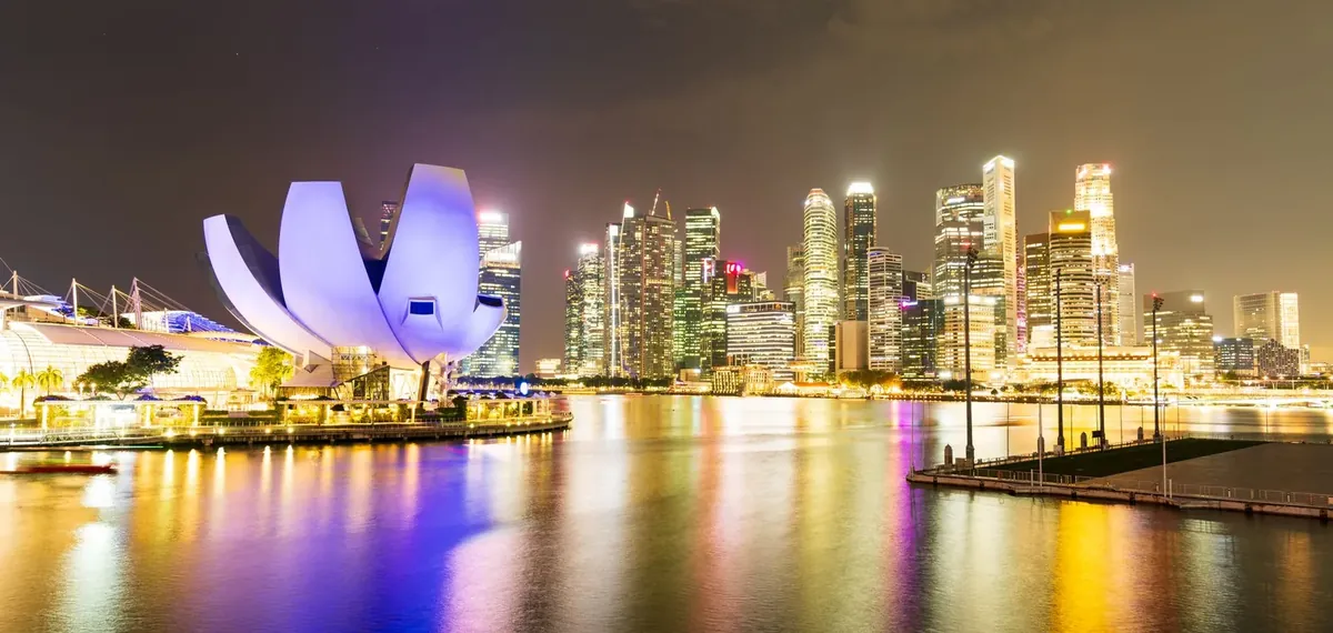 A view of Singapore.