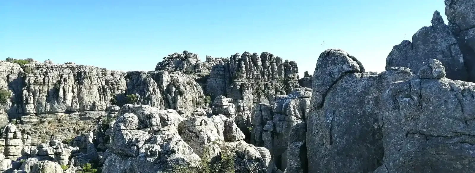 El Torcal de Antequera, the limestone landscape near the centre