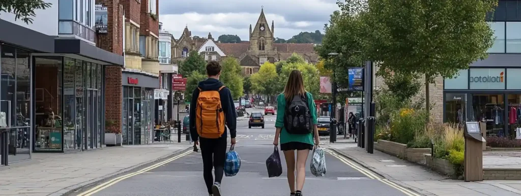 people walking