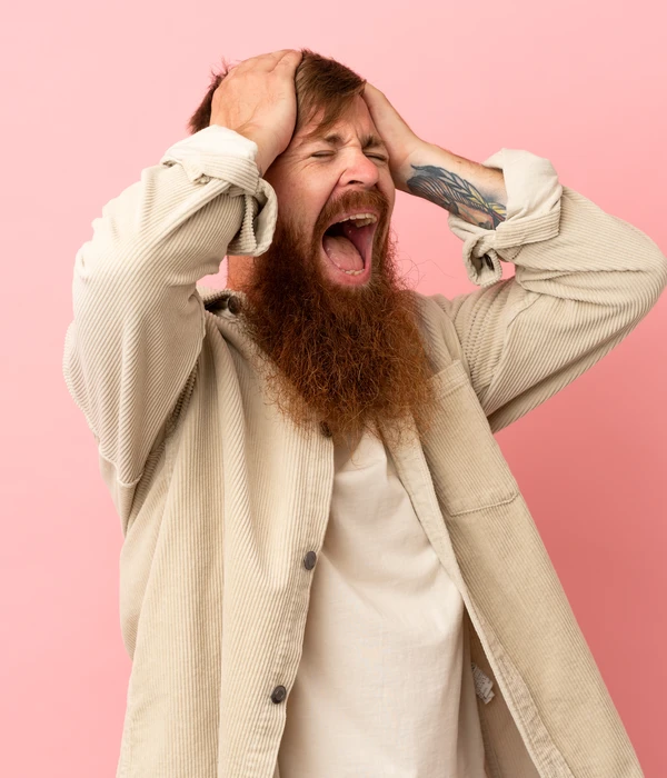 sierra recovery mental health bearded man long beard hair covering