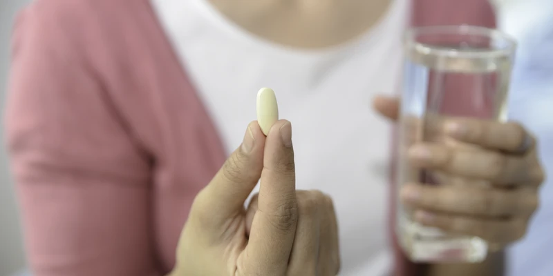 sierra recovery opioid woman holding glass water