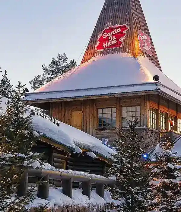 sierra recovery sierra recovery finland building christmas tree front