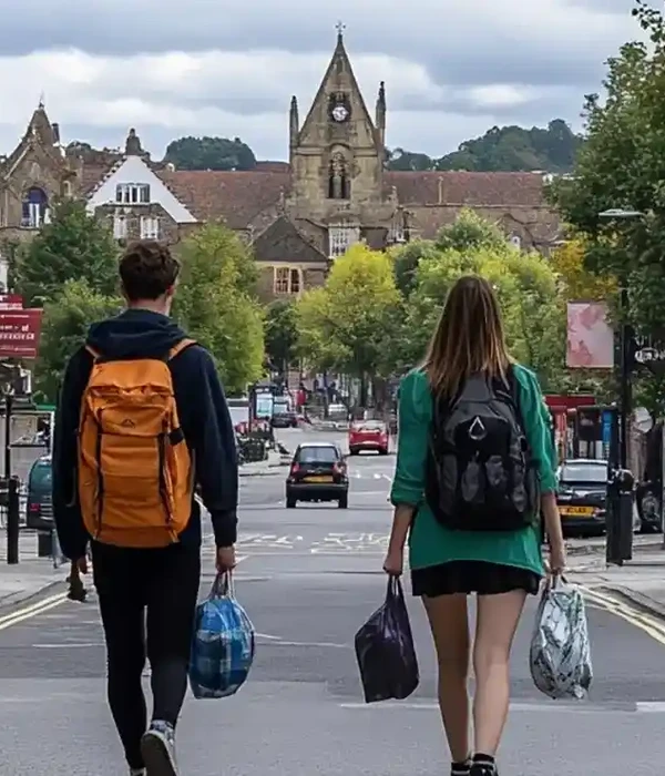 sierra recovery sierra recovery somerset street two people walking clock