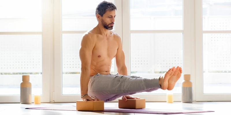 sierra recovery yoga man doing front window